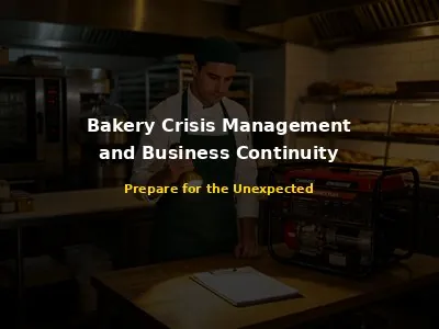 Bakery Crisis Management and Business Continuity Complete Guide