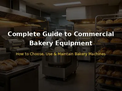 Complete Guide to Commercial Bakery Equipment
