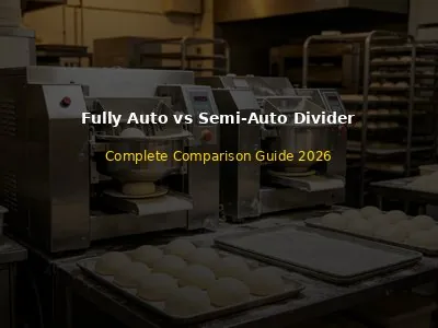 Fully Automatic vs Semi-Automatic Dough Divider Complete Guide