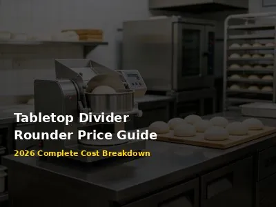 Tabletop Dough Divider Rounder Price Guide 2026 Complete Cost Breakdown