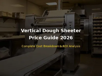 Vertical Dough Sheeter Price Guide 2026 Complete Cost Breakdown