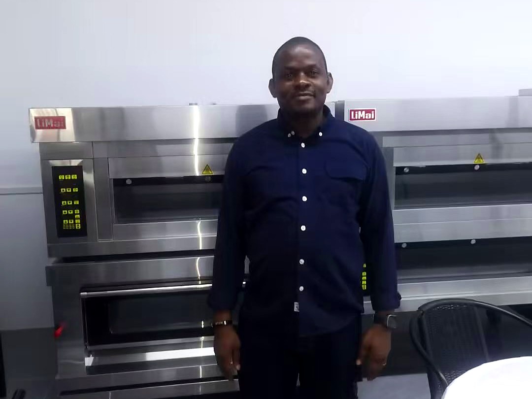 Client with Bakery Oven Equipment