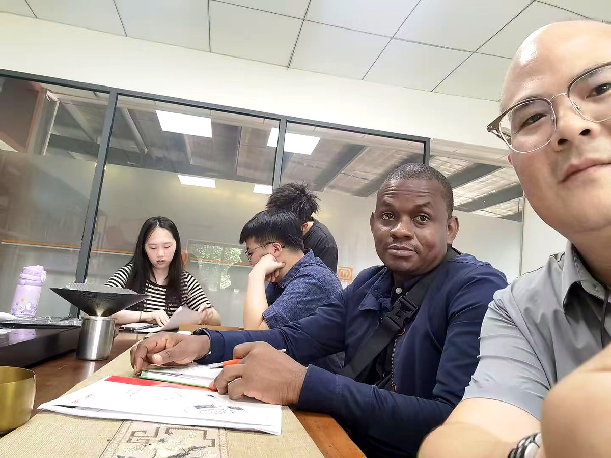 Business Meeting with International Client