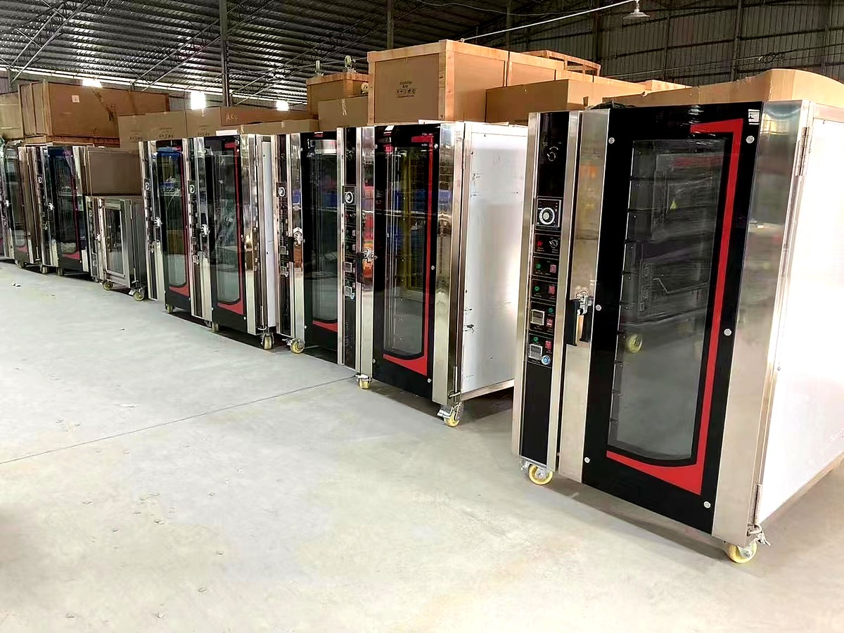 Finished Bakery Ovens in Warehouse