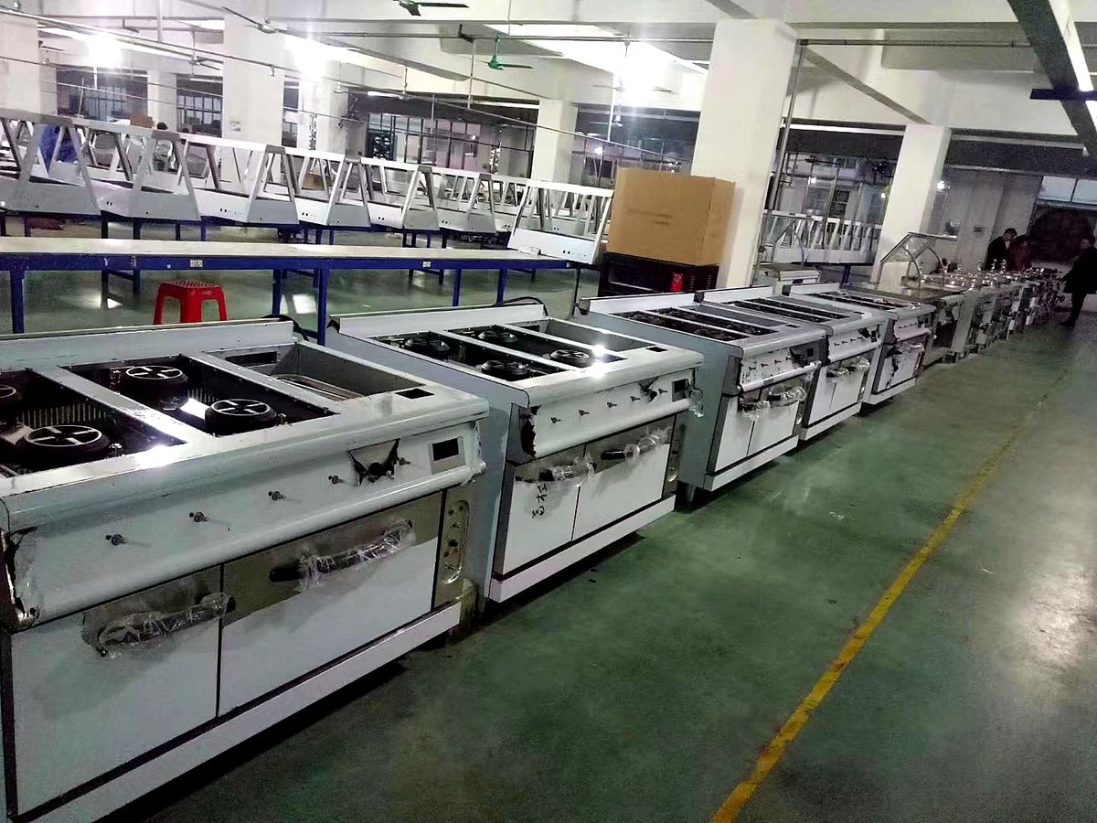 Commercial Kitchen Equipment Production Line