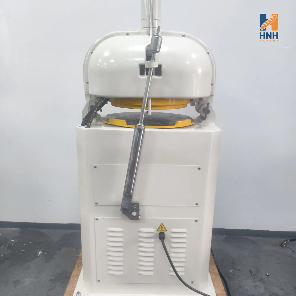 Vertical fully automatic dough divider and rounder machine with PLC control